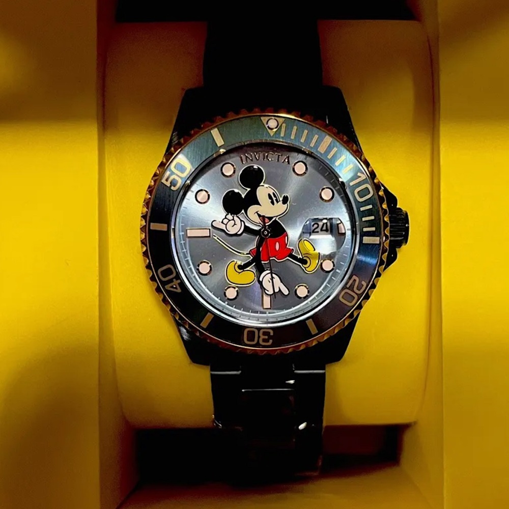 NEW Invicta RARE Limited Edition Mickey Mouse Men’s Watch - 40mm #0087/3000